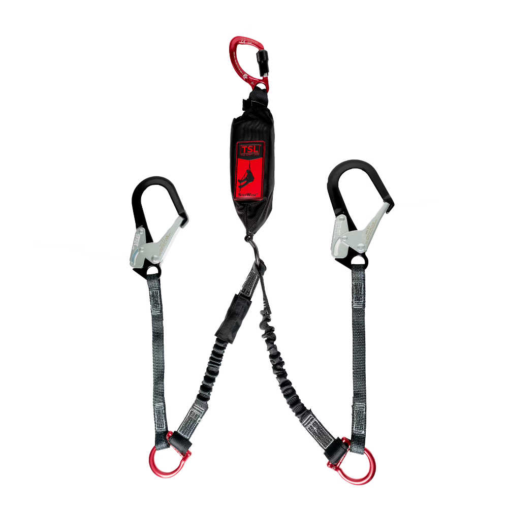 Tech Safety Lines 12 ft. FF StepWise Dual Leg Lanyard from GME Supply